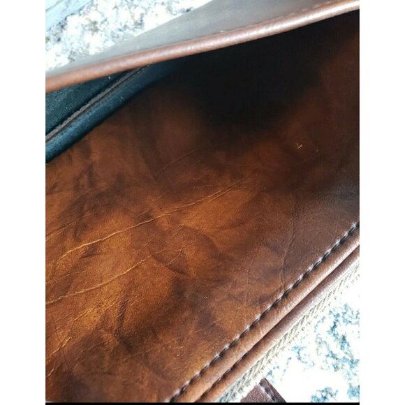 VINTAGE ROLFS NYC DEPARTMENT STORE FAUX LEATHER WALLET. Clutch . Wallet . Purse - Picture 9 of 12